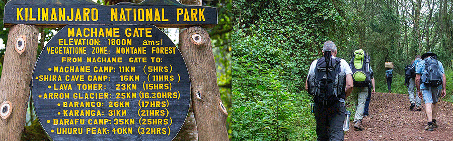 machame-route Machame Route - Climb Kilimanjaro