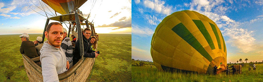 murchison-falls-ballooning Hot Air Balloon Ride Murchison Falls Uganda